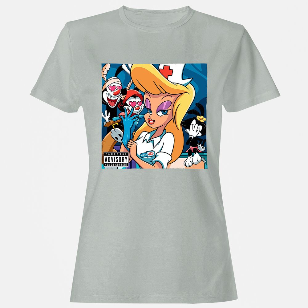 Women's T-Shirt - 7BA1R2C5 - Ash - 2