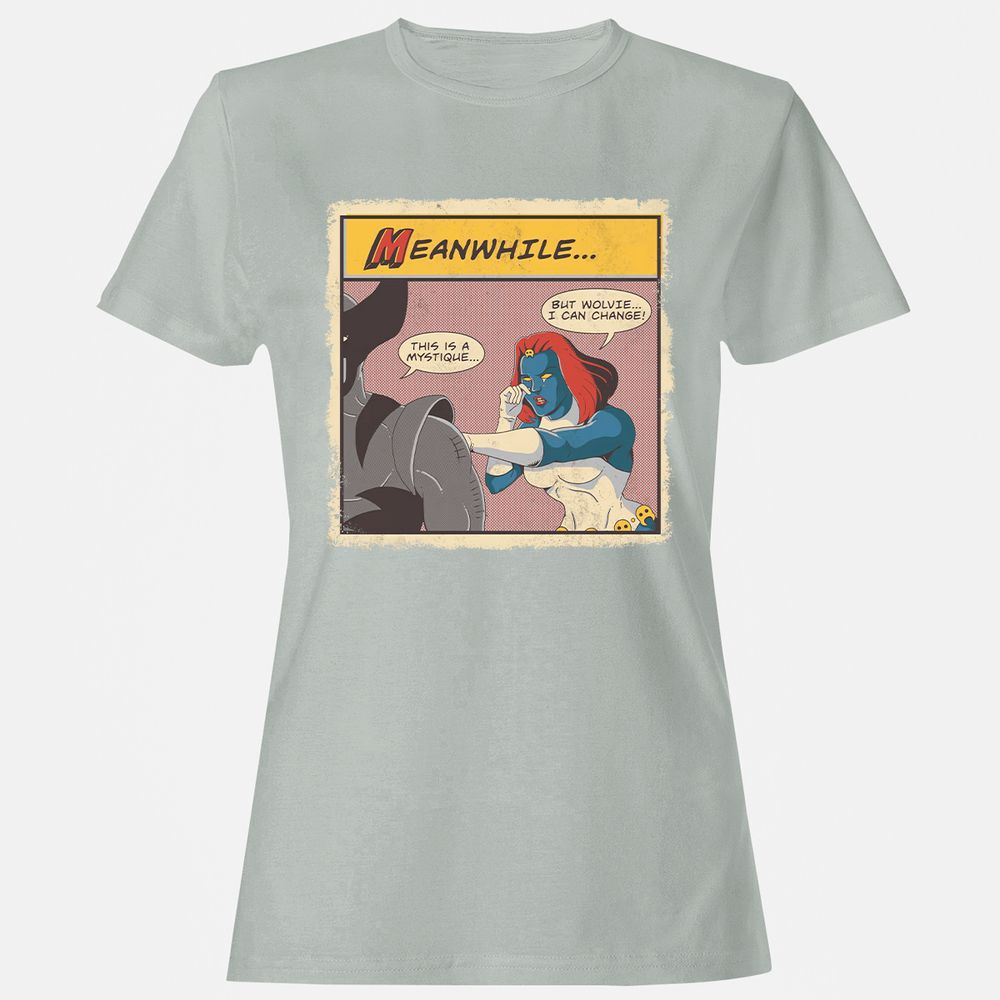 Women's T-Shirt - J946ECBQ - Ash - 2