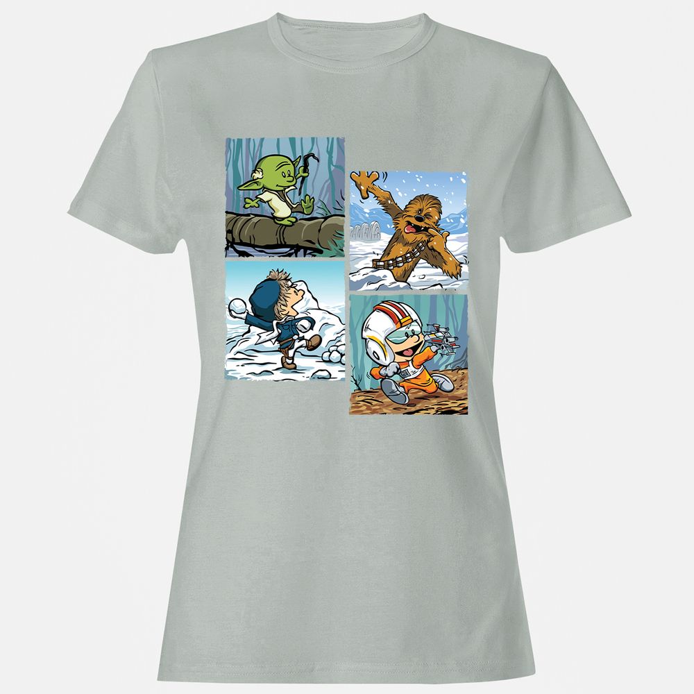 Women's T-Shirt - FSTJUWKD - Ash - 2