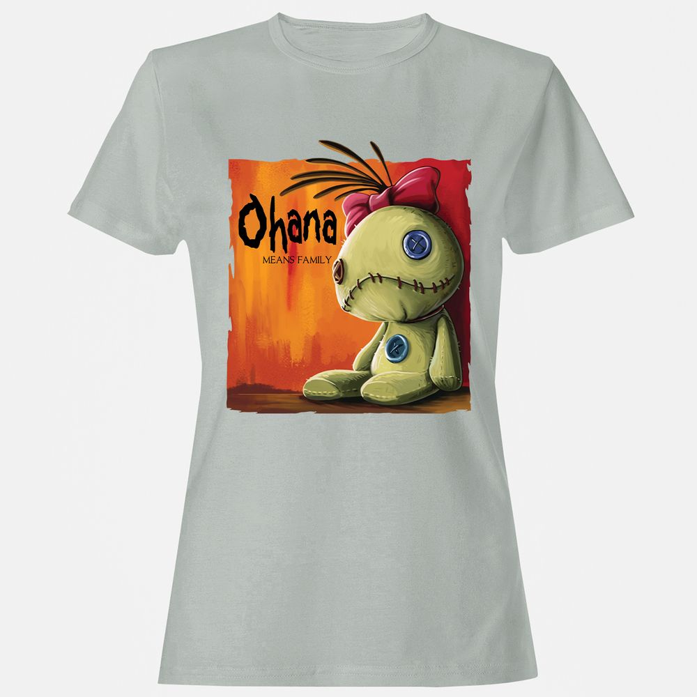 Women's T-Shirt - HLNA7WDM - Ash - 2