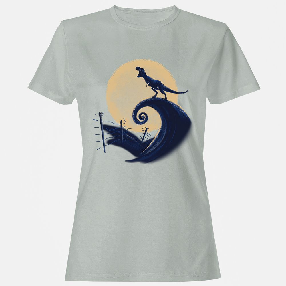 Women's T-Shirt - PUPLNJB6 - Ash - 2