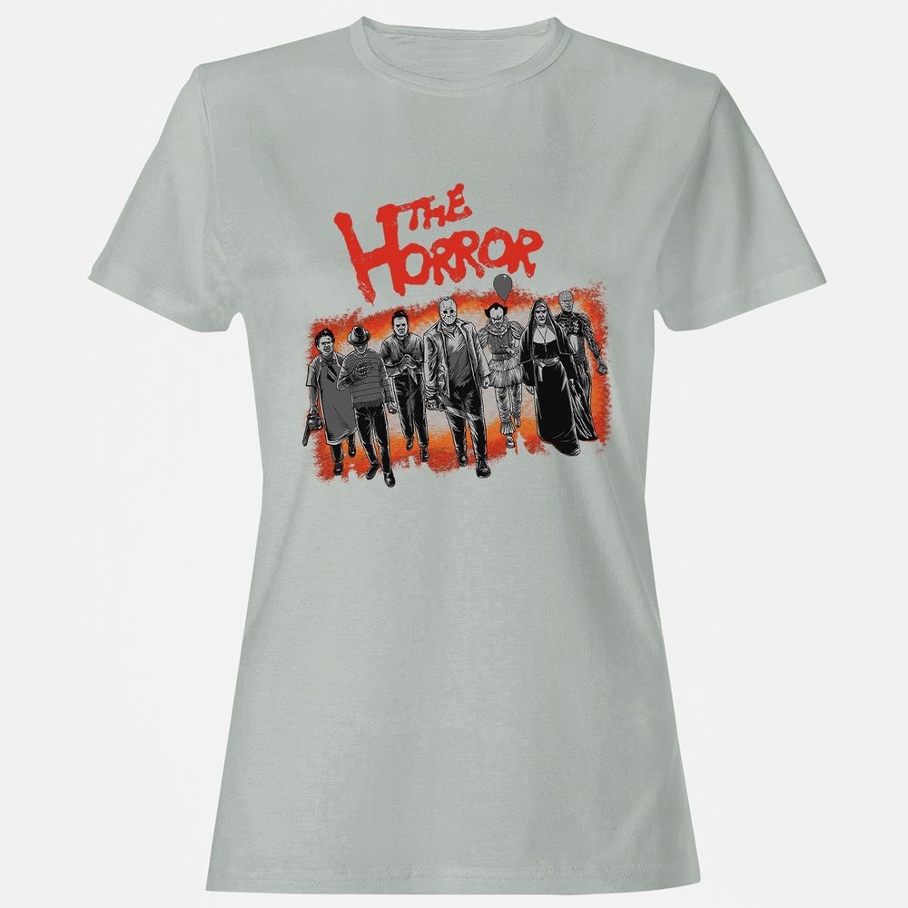 Women's T-Shirt - XF8NNF3Q - Ash - 2