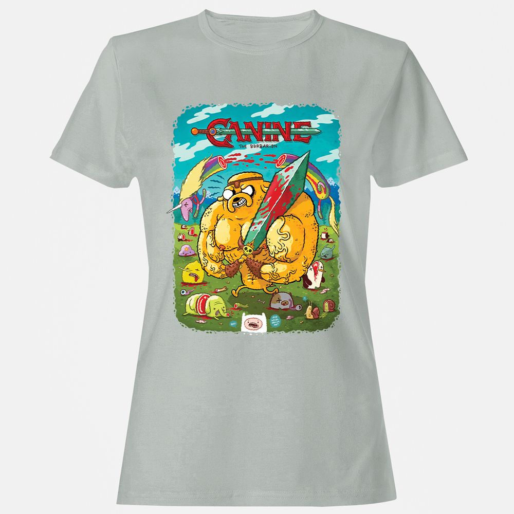 Women's T-Shirt - BH3Y6C98 - Ash - 2