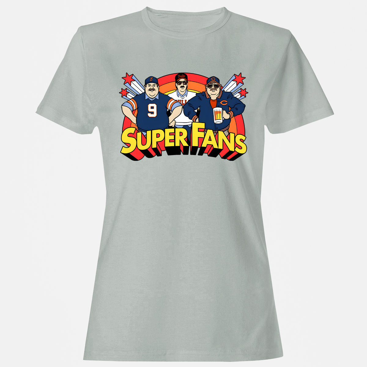 Women's T-Shirt - PJHYYCX6 - Ash - 2
