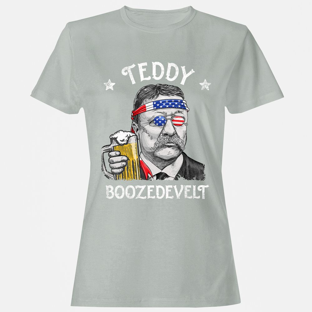 Women's T-Shirt - YXW7HPWT - Ash - 2