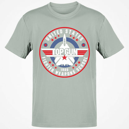 Classic Unisex T-Shirt - LQY7SGJ3 - Ash - 2