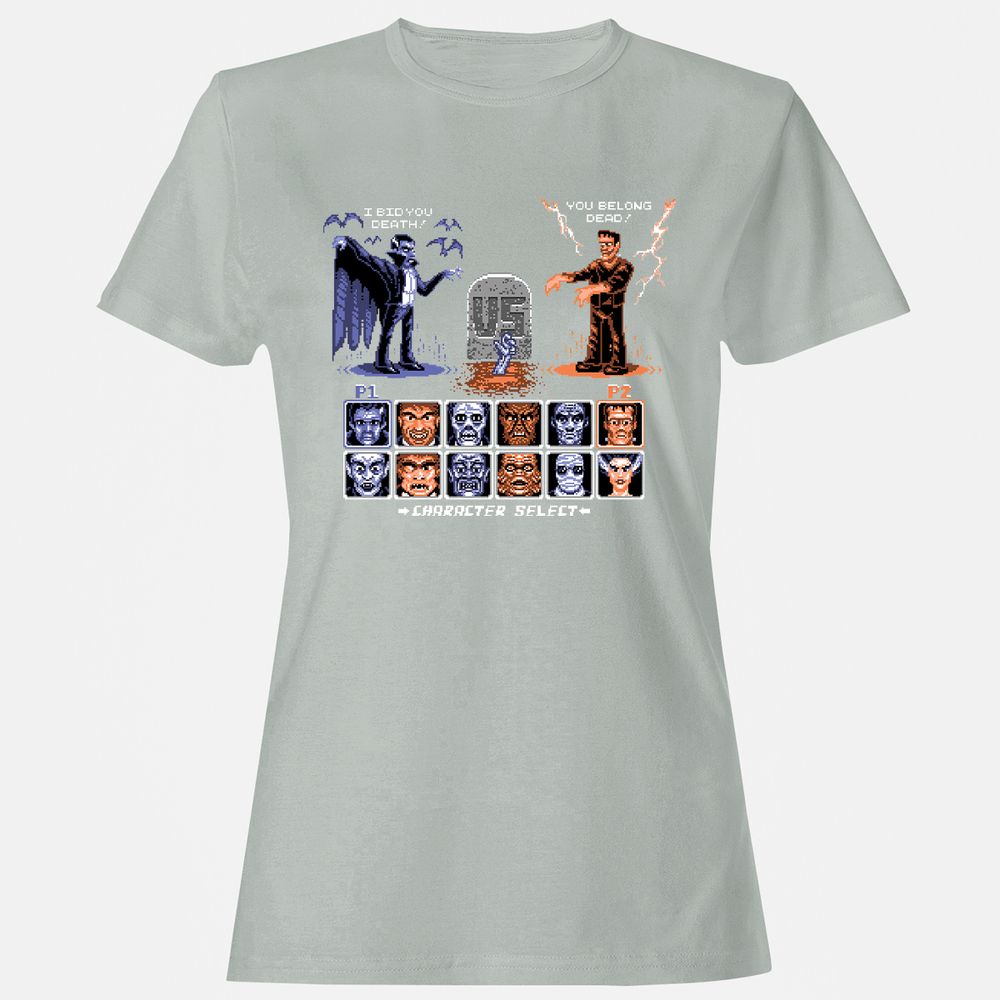 Women's T-Shirt - WK34QLPQ - Ash - 2