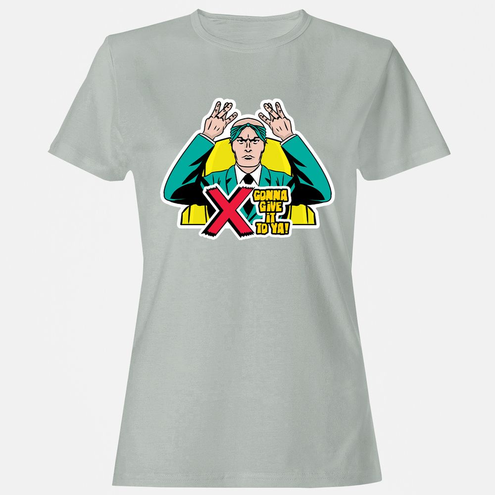 Women's T-Shirt - APVKE9WZ - Ash - 2