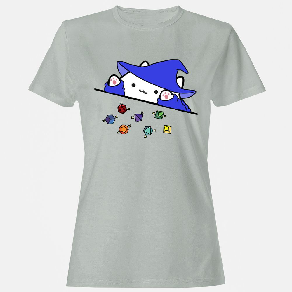 Women's T-Shirt - WAF55J9L - Ash - 2