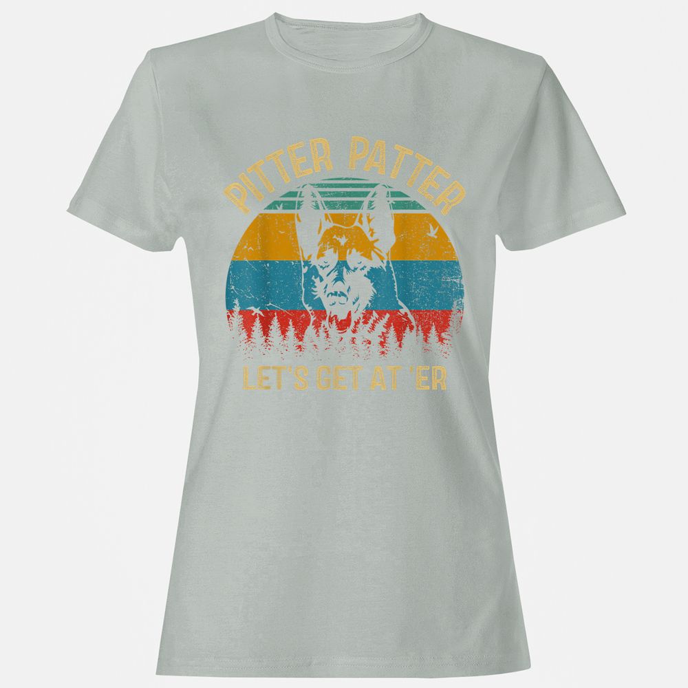 Women's T-Shirt - GKYLRZLT - Ash - 2