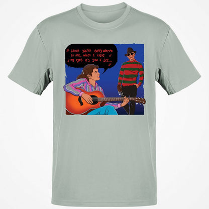 Classic Unisex T-Shirt - E5JCCXHB - Ash - 2