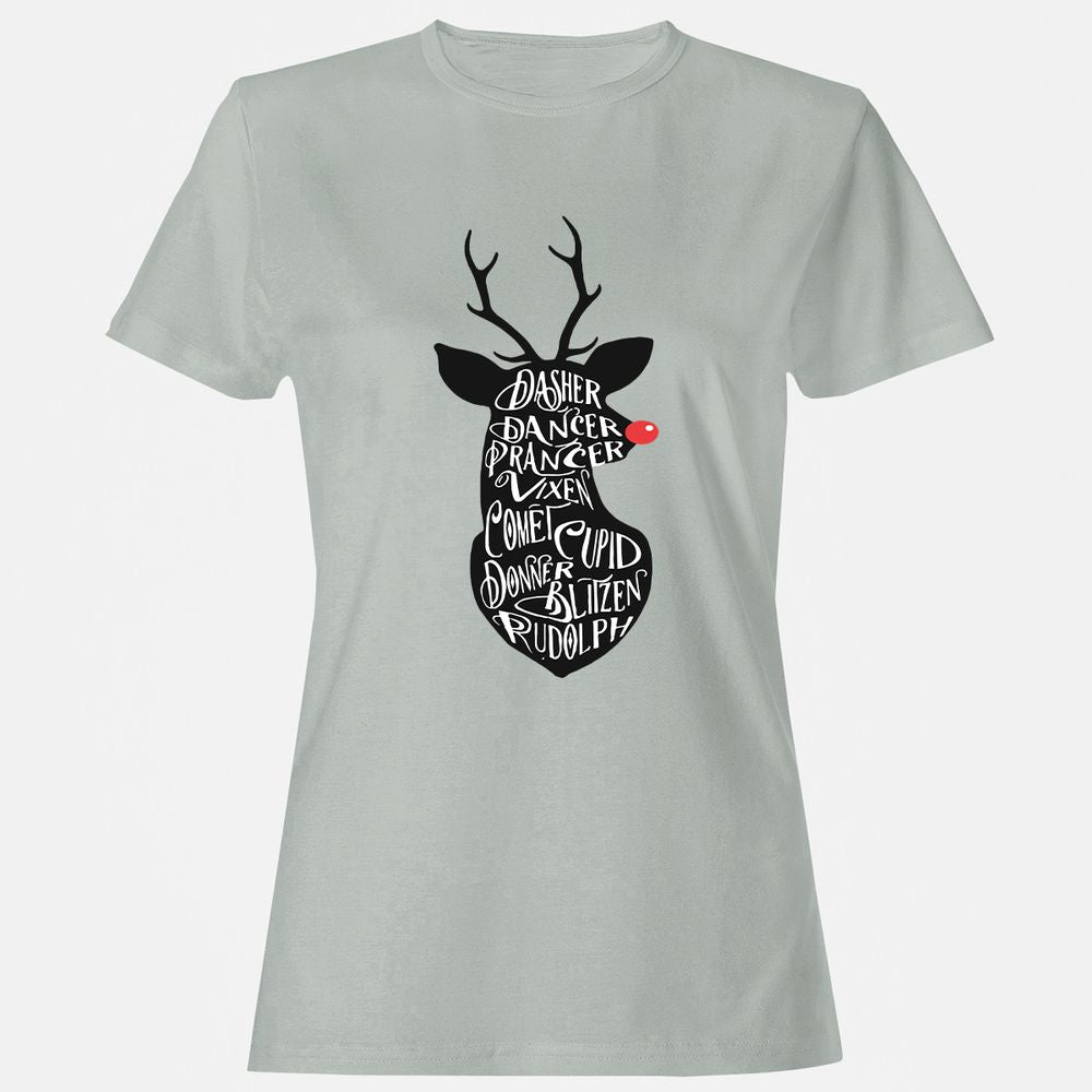 Women's T-Shirt - 514HCCUU - Ash - 2