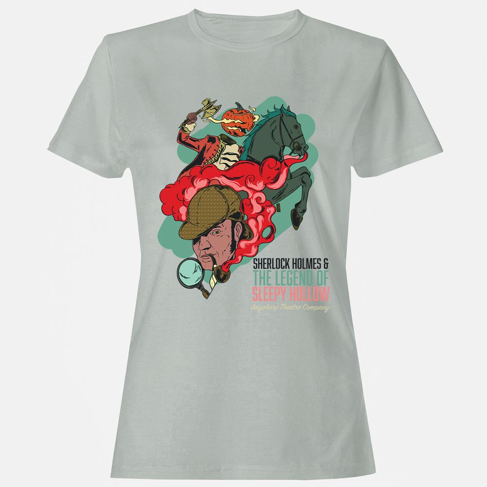 Women's T-Shirt - U85PGQR8 - Ash - 2