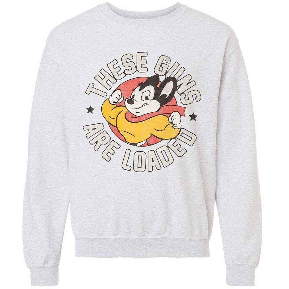 Classic Unisex Sweatshirt - CLAU6BUJ - Ash - 2