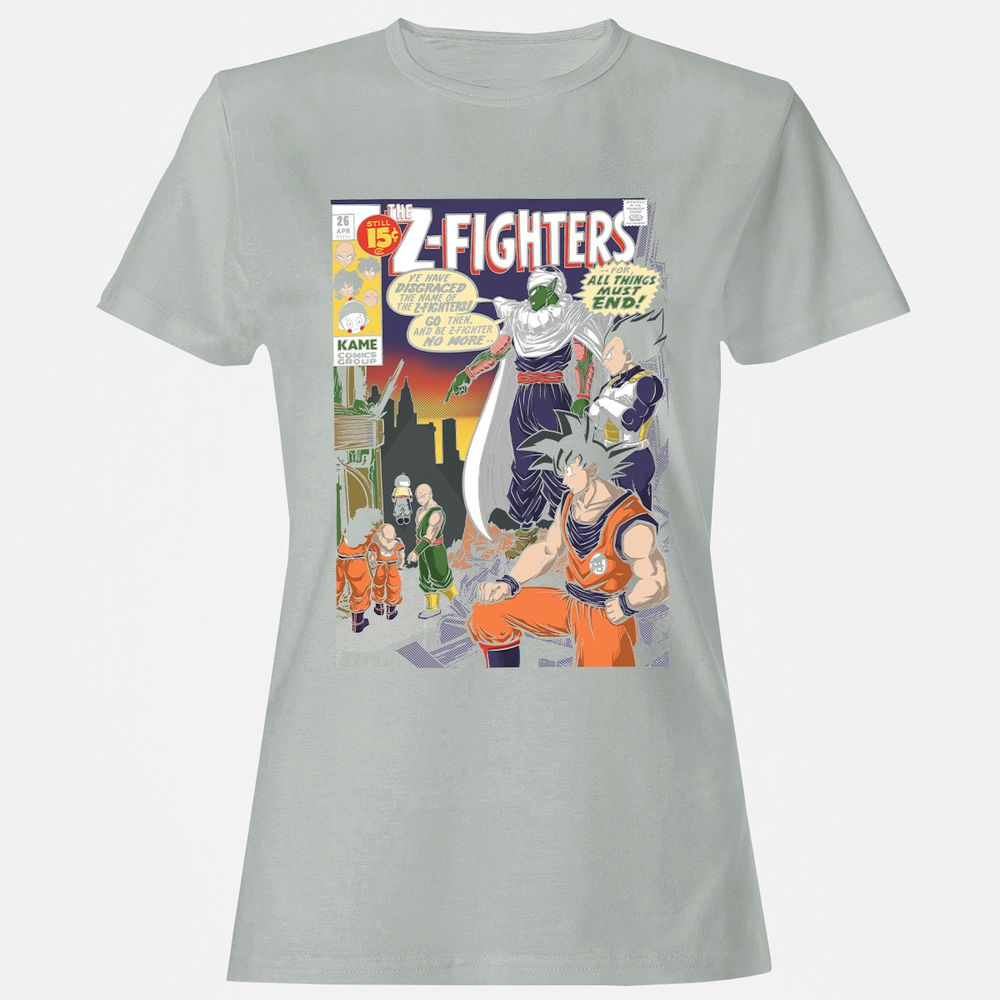 Women's T-Shirt - 3V5GM2DM - Ash - 2