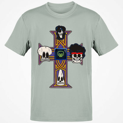 Classic Unisex T-Shirt - 3BE8D4NP - Ash - 2