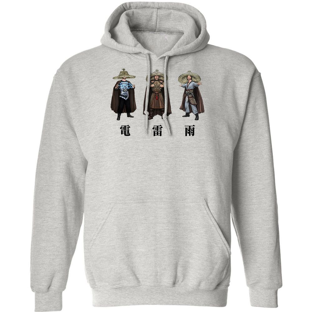 Classic Unisex Hoodie - TE786H7J - Ash - 2