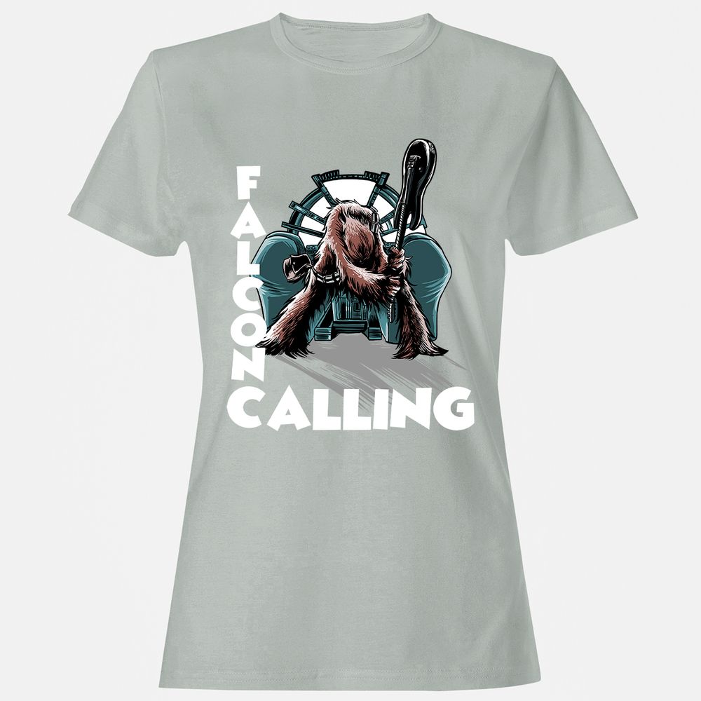 Women's T-Shirt - 7CNF13JQ - Ash - 2