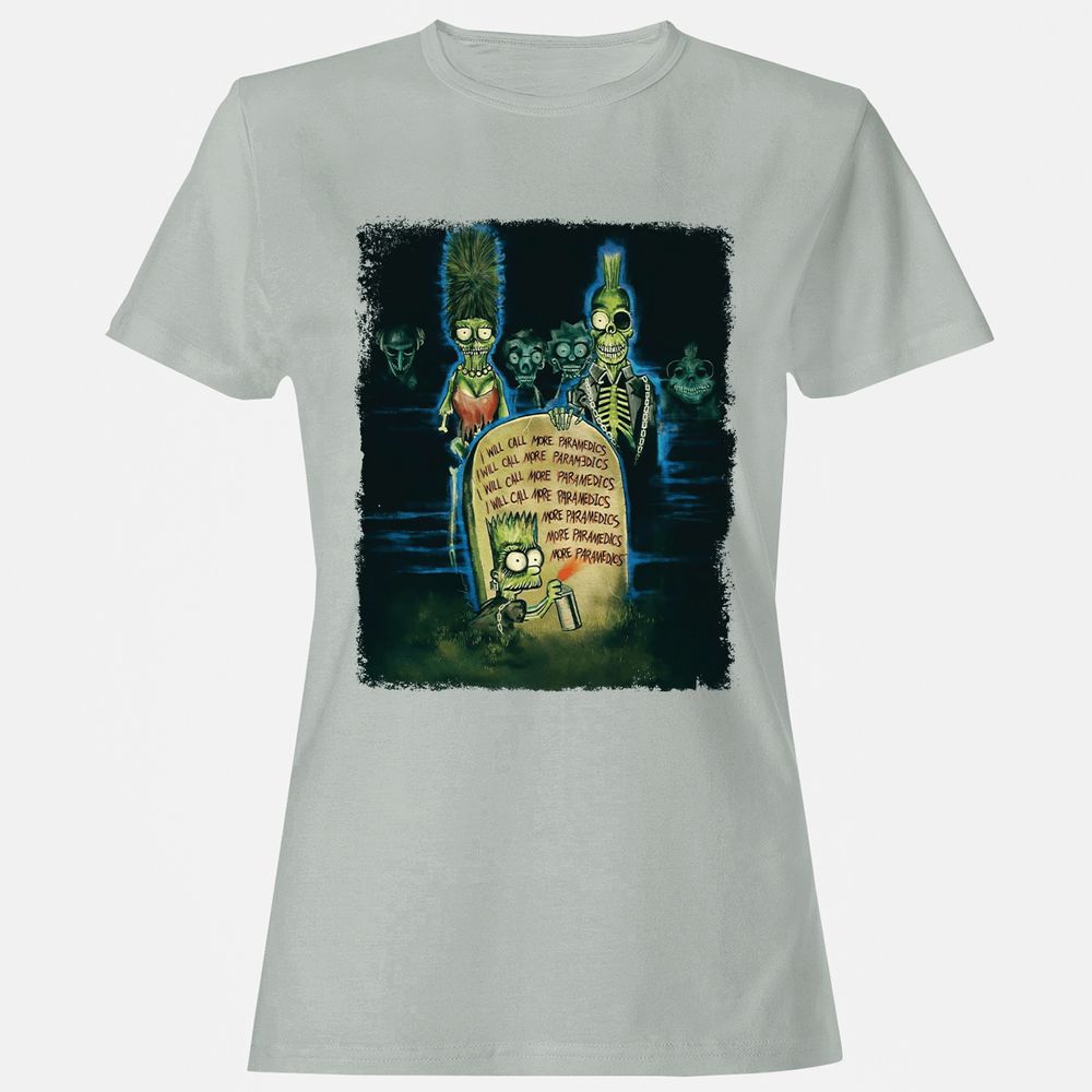Women's T-Shirt - JZKQKW4F - Ash - 2