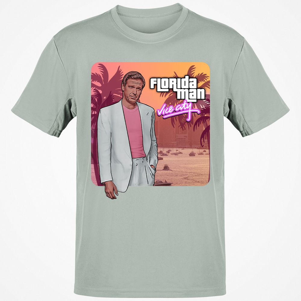 Classic Unisex T-Shirt - JH3Q8ZWF - Ash - 2