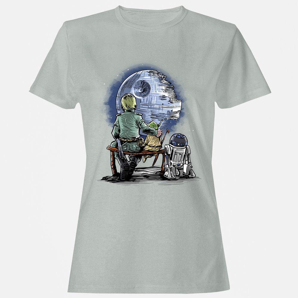 Women's T-Shirt - LBH35MHN - Ash - 2