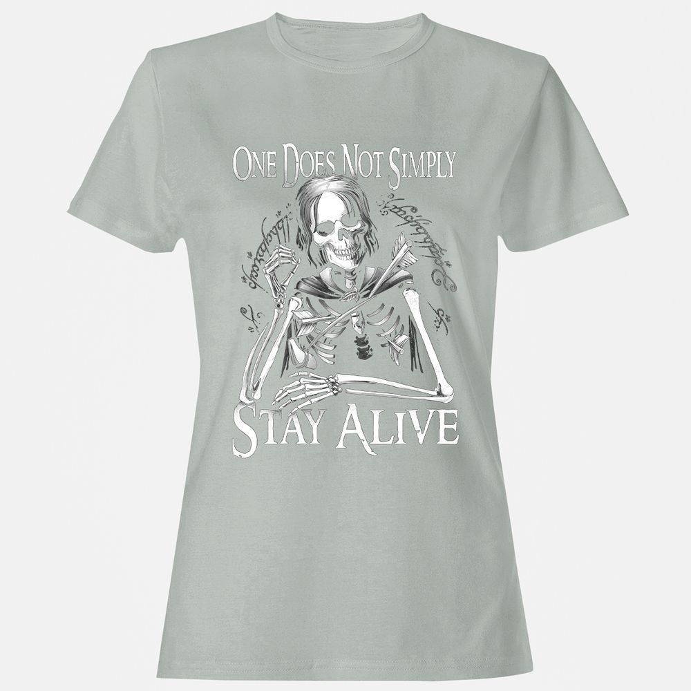 Women's T-Shirt - 6RQHEQR6 - Ash - 2