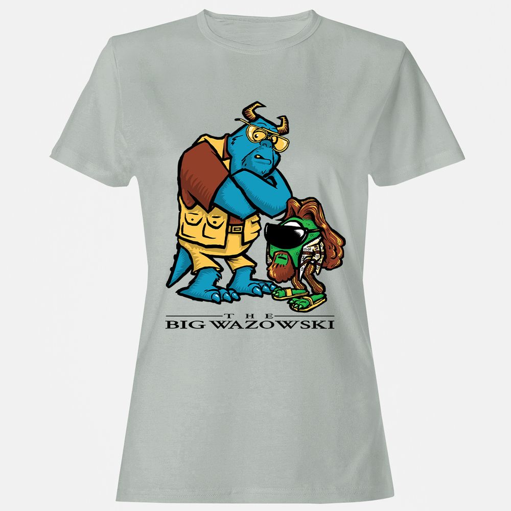 Women's T-Shirt - 573XLUGZ - Ash - 2