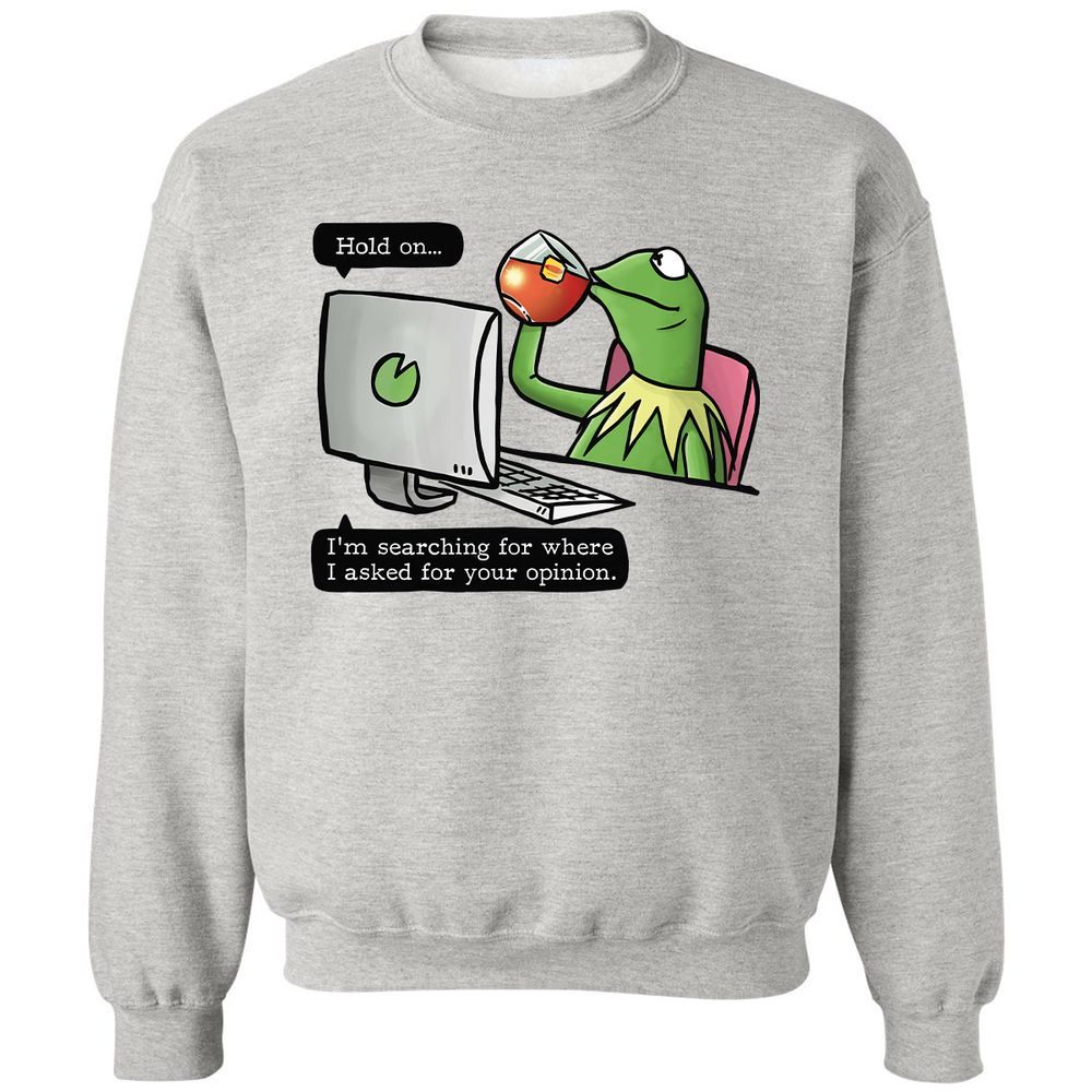 Classic Unisex Sweatshirt - RYPUQ8AD - Ash - 2