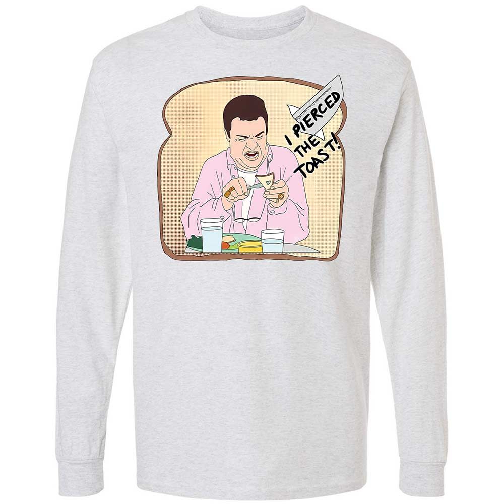 Long Sleeve T-Shirt - ZWZNQVXF - Ash - 2