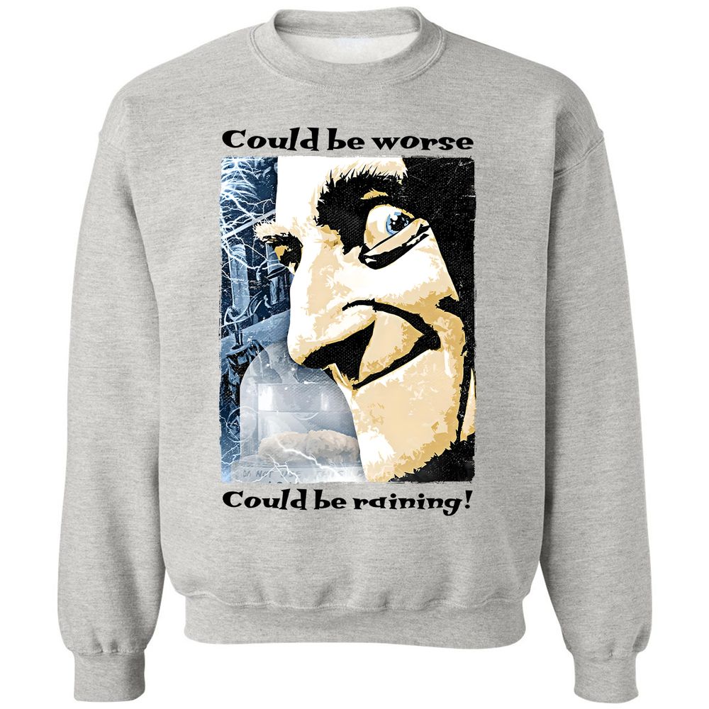 Classic Unisex Sweatshirt - RU3YHC6Q - Ash - 2