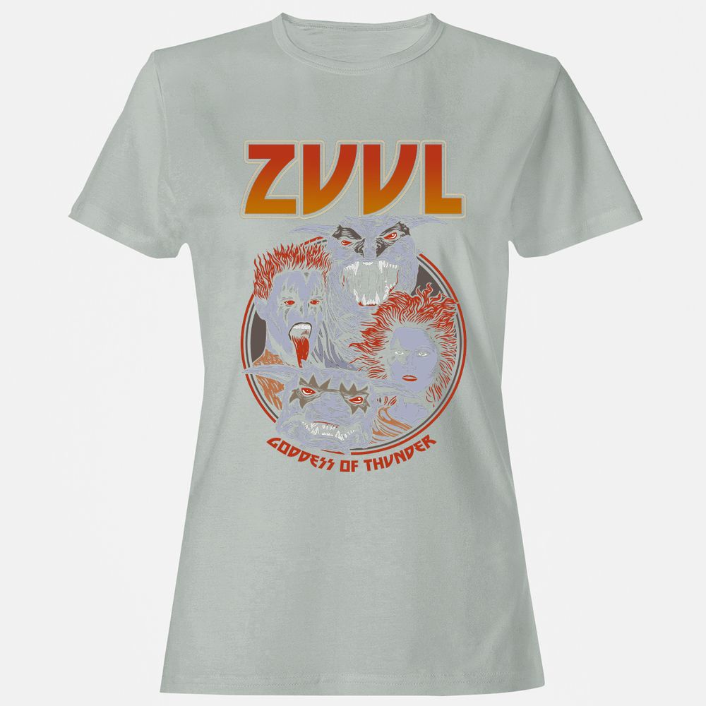 Women's T-Shirt - YZ5X53DW - Ash - 2