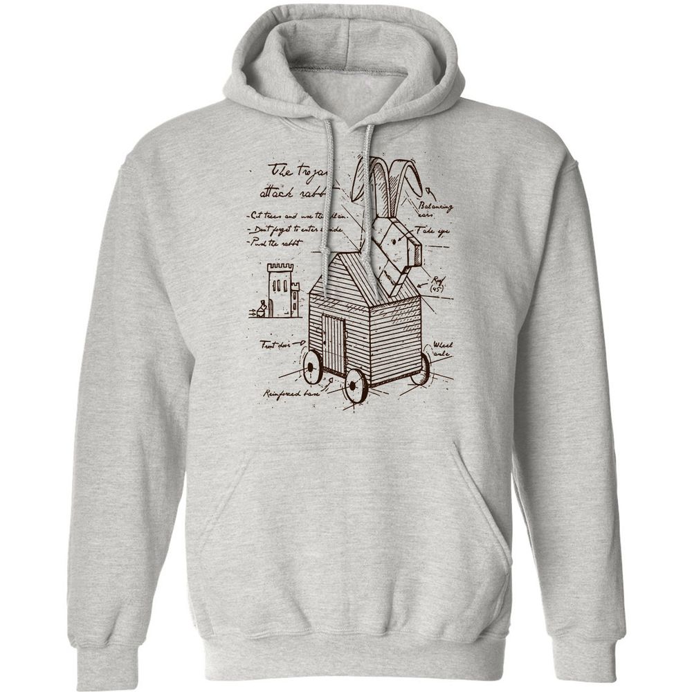 Classic Unisex Hoodie - TGKH2AWL - Ash - 2