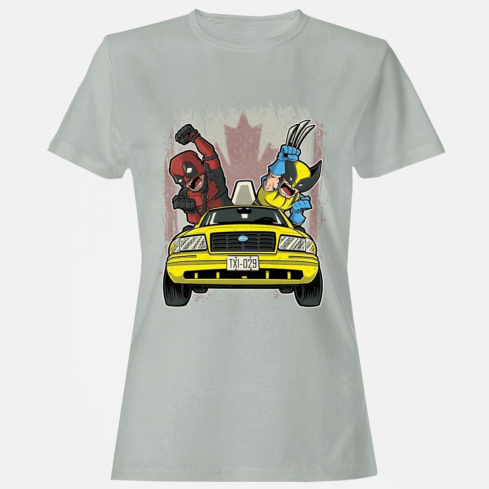 Women's T-Shirt - Q2T9R866 - Ash - 2