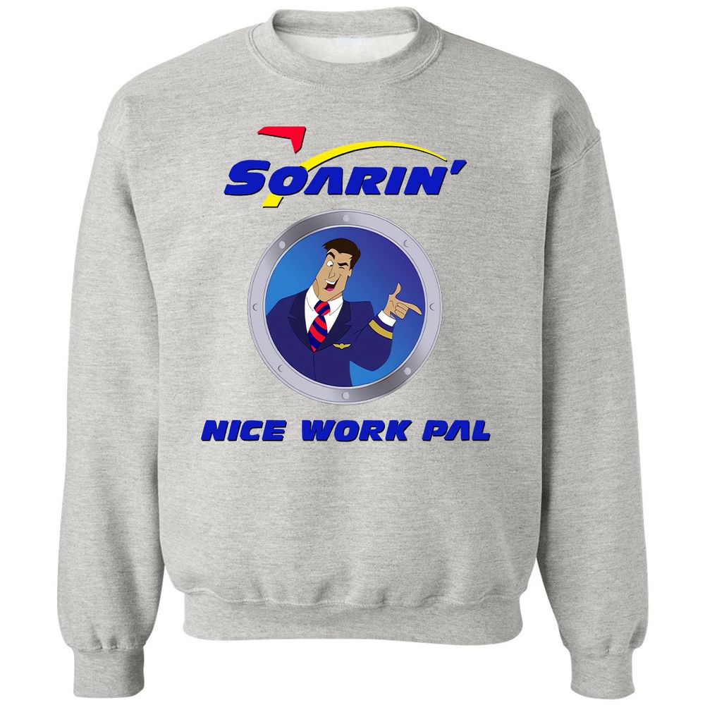 Classic Unisex Sweatshirt - HLXFVLHV - Ash - 2