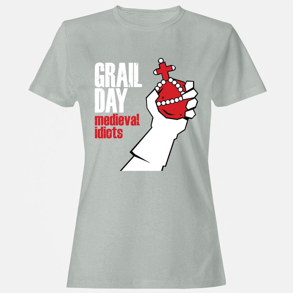 Women's T-Shirt - YHE4SQ39 - Ash - 2