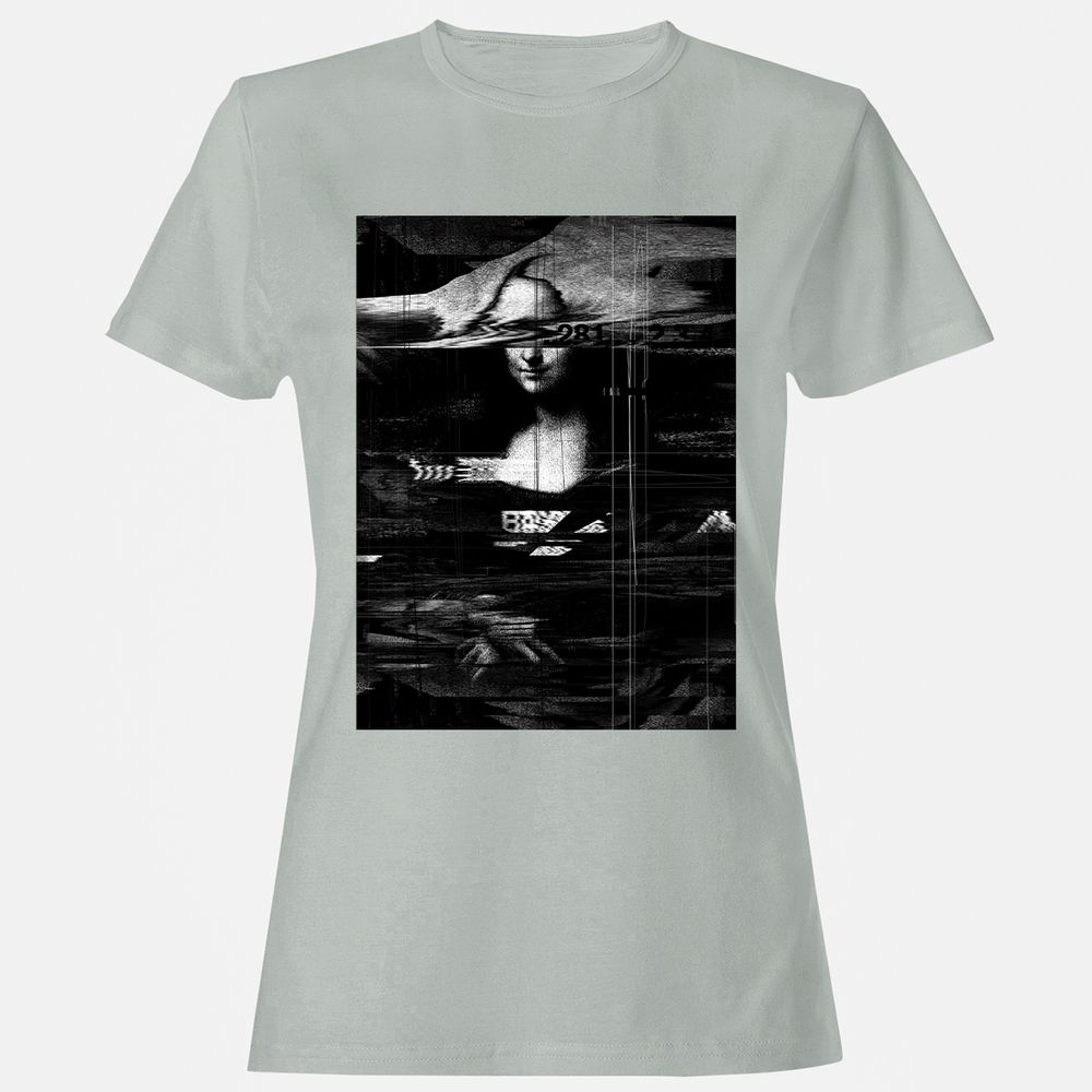 Women's T-Shirt - Y4HGMHQF - Ash - 2