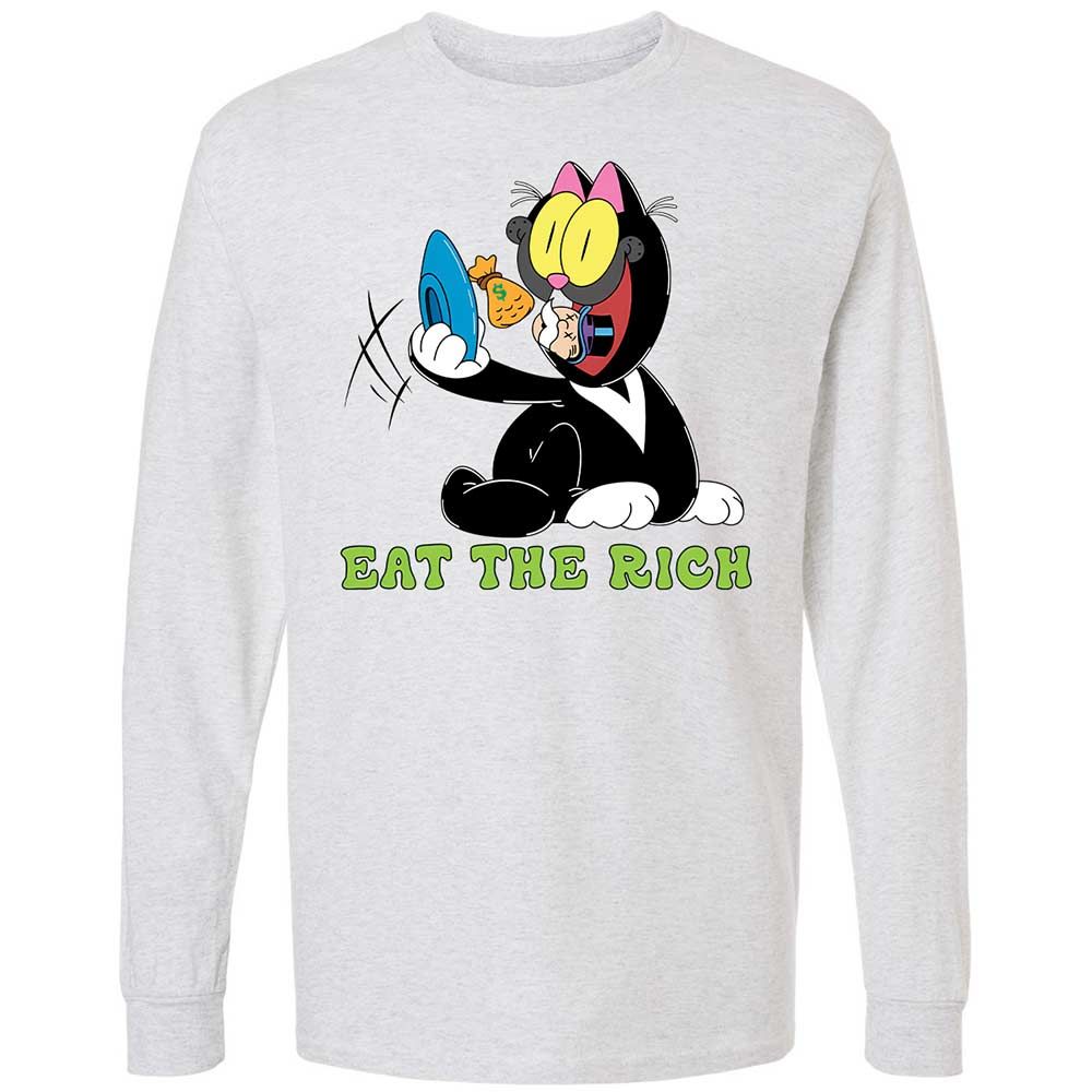 Long Sleeve T-Shirt - P8UPFLYQ - Ash - 2