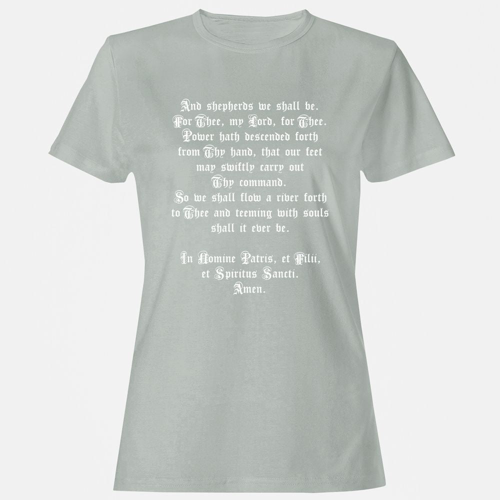 Women's T-Shirt - P5QCGV3U - Ash - 2