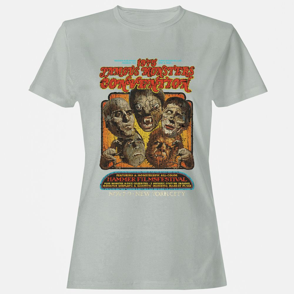 Women's T-Shirt - KH8GQTSQ - Ash - 2