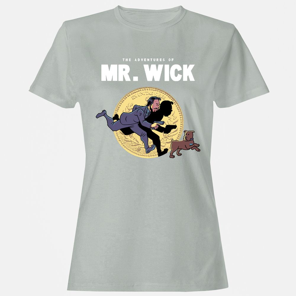 Women's T-Shirt - H543DDQL - Ash - 2