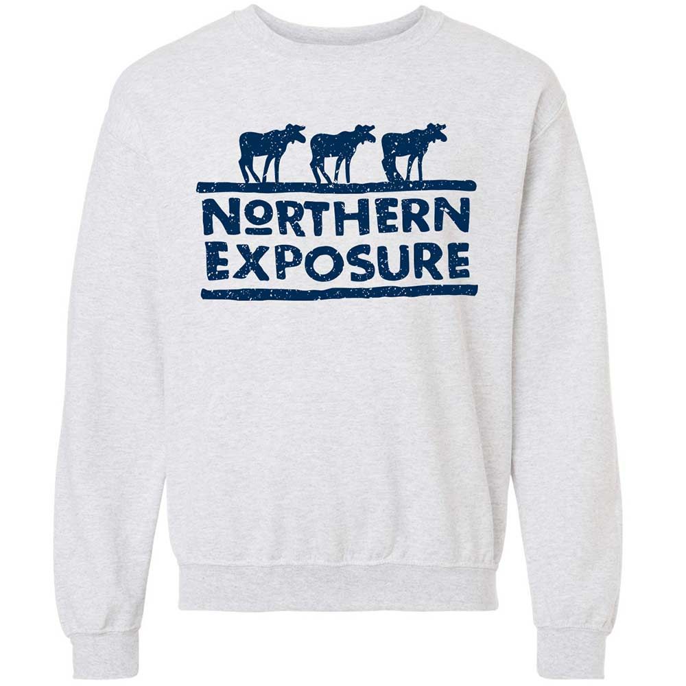 Classic Unisex Sweatshirt - M7QCWTPW - Ash - 2