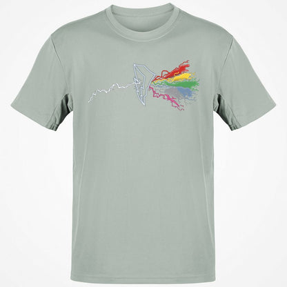 Classic Unisex T-Shirt - KGCKXJTZ - Ash - 2