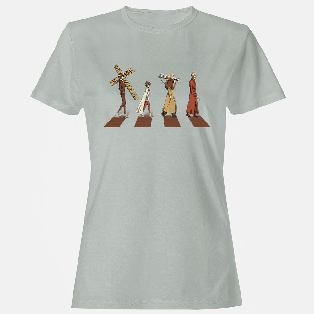 Women's T-Shirt - BHLP1PQX - Ash - 2