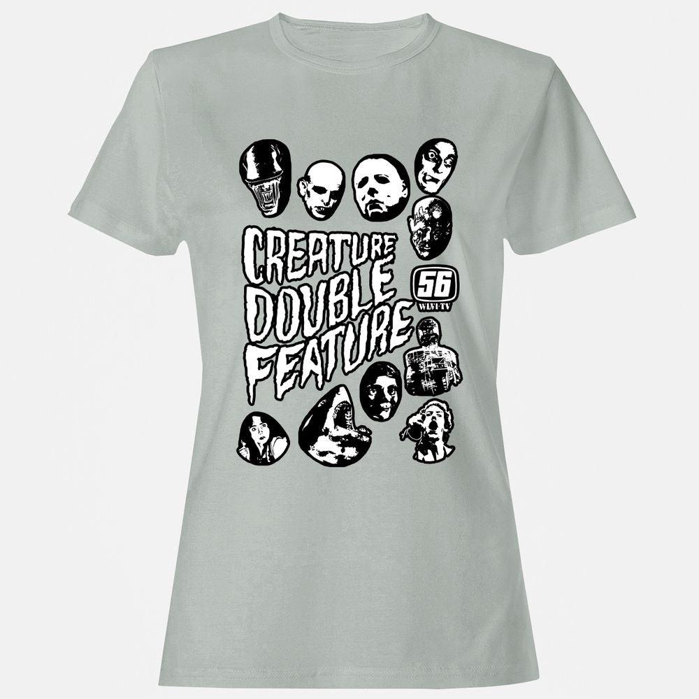 Women's T-Shirt - LBZJ5ND9 - Ash - 2