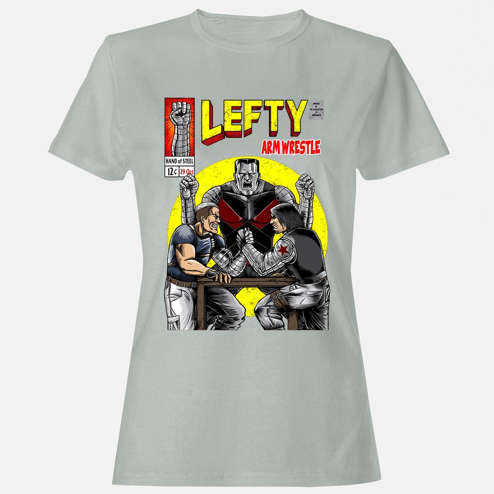 Women's T-Shirt - C84N9HXD - Ash - 2