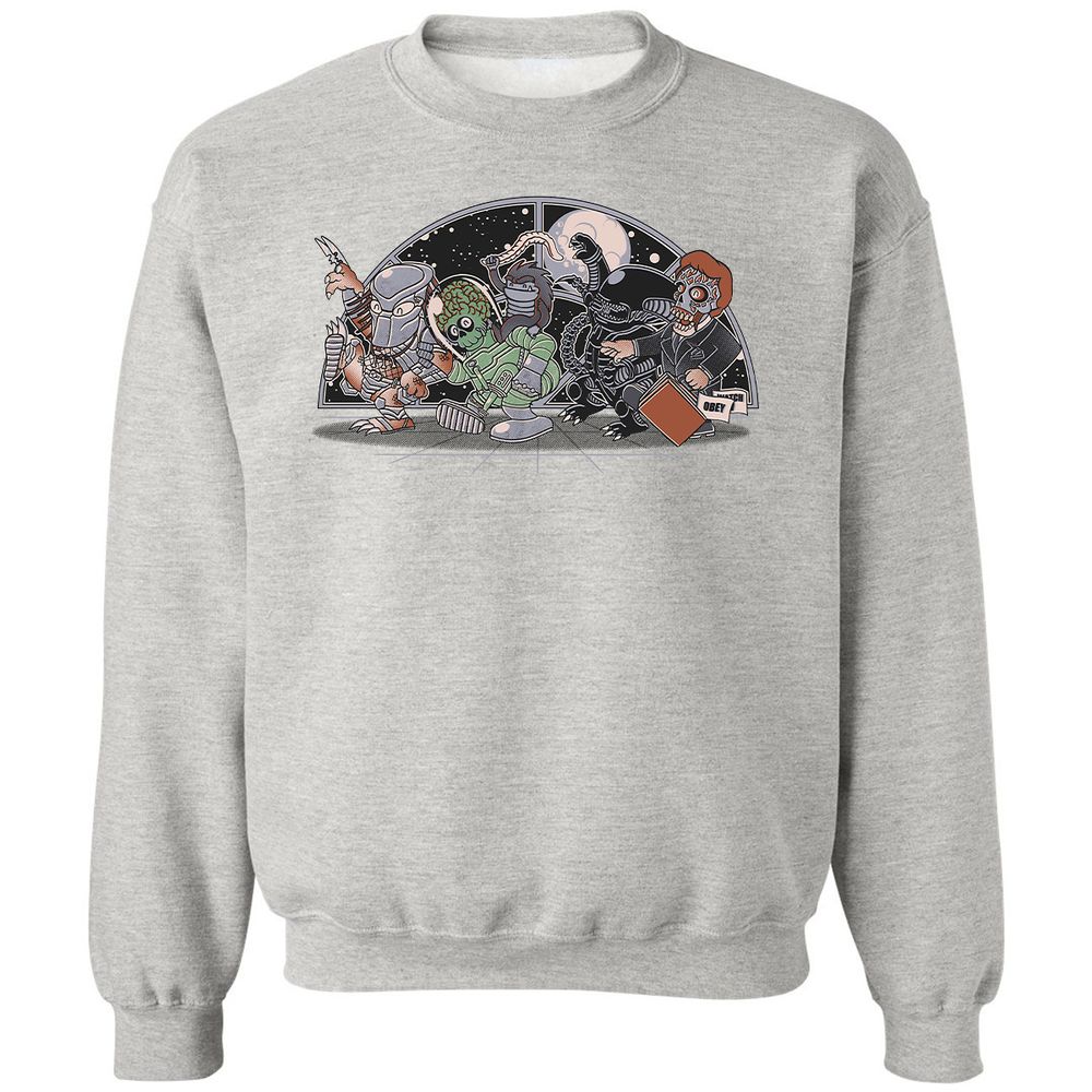 Classic Unisex Sweatshirt - 7M8ZQV8W - Ash - 2