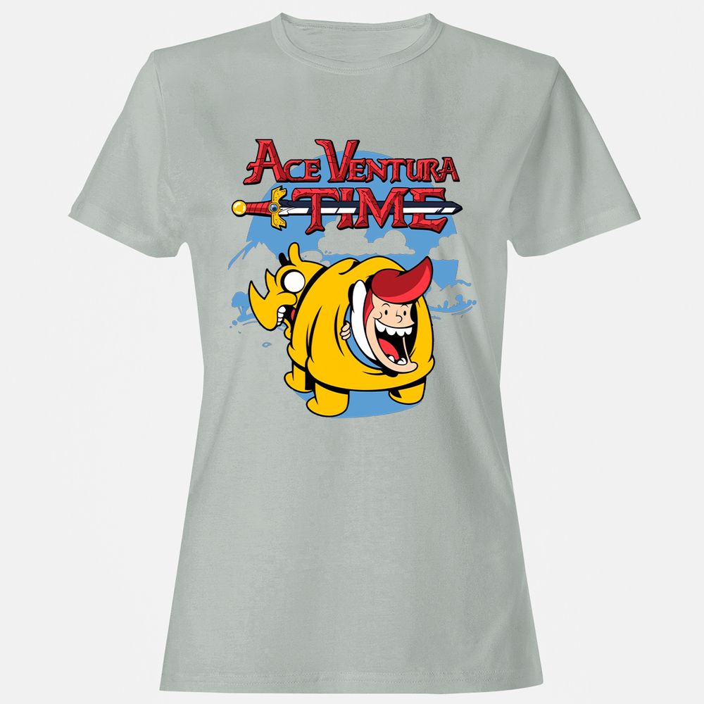Women's T-Shirt - 4VX8MM3Y - Ash - 2