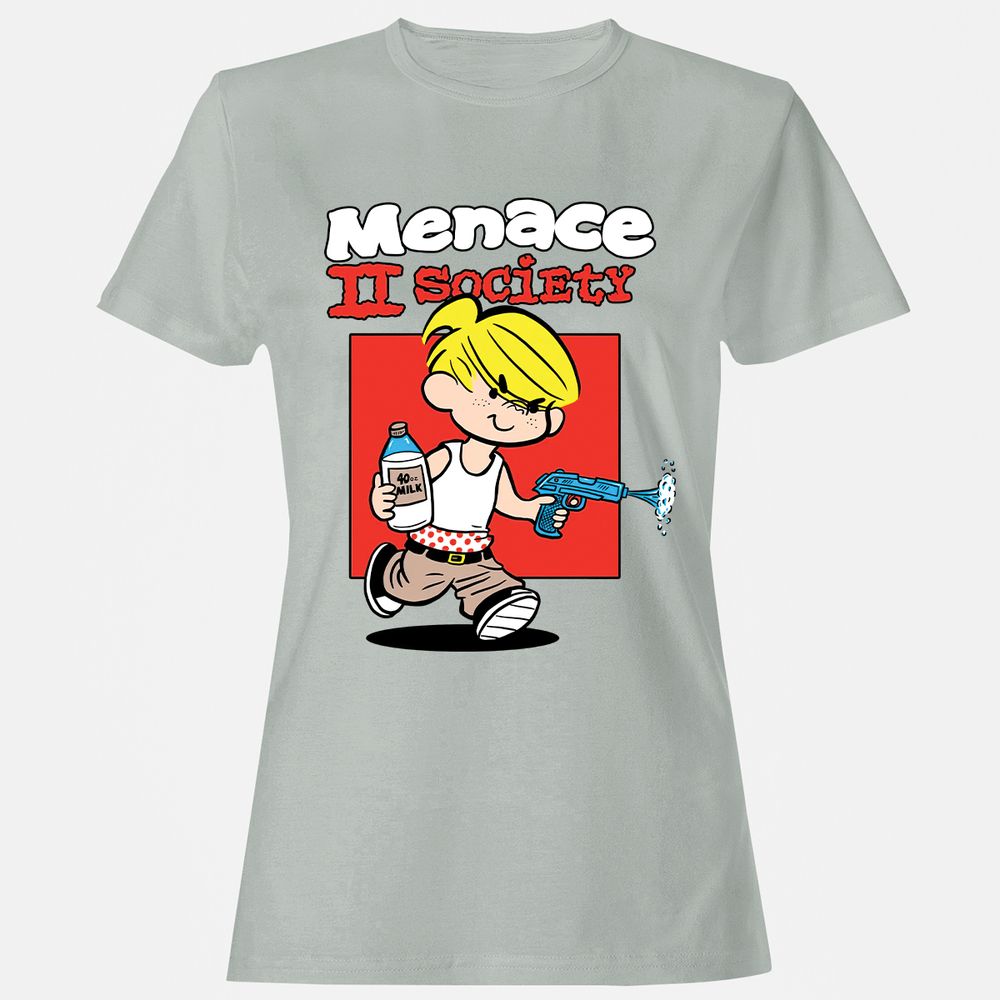 Women's T-Shirt - 9T7SNEVX - Ash - 2