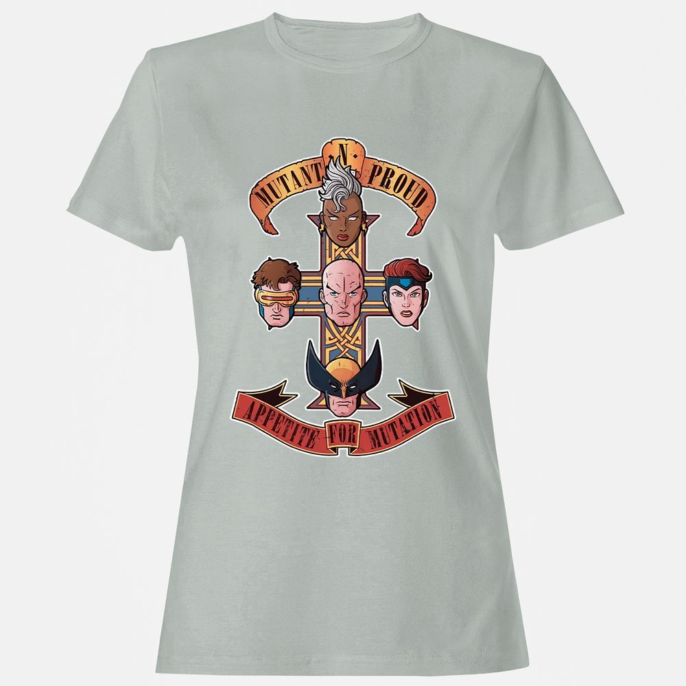 Women's T-Shirt - LBP1YRN6 - Ash - 2