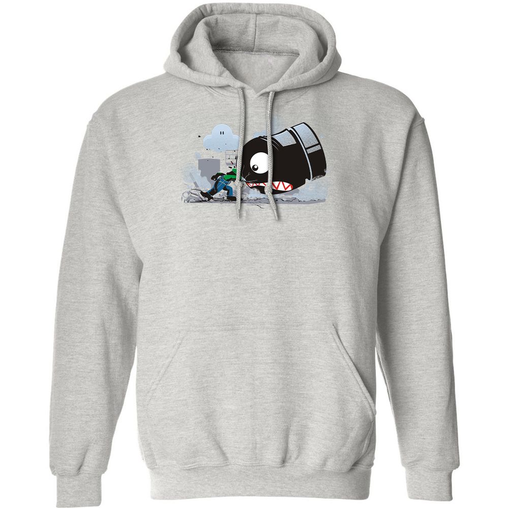 Classic Unisex Hoodie - L3P995HY - Ash - 2